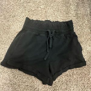 Black Comfy Shorts from Hollister